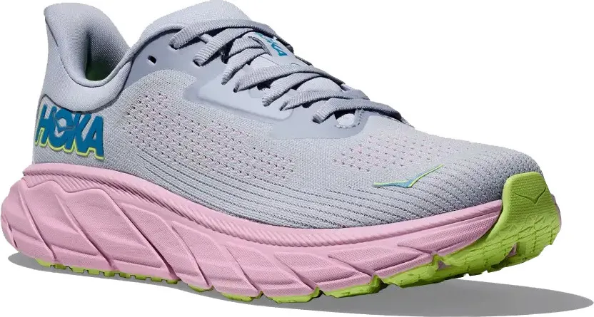 Hoka Women's Arahi 7 Gull / Pink Twilight | Buy Hoka Women's Arahi 7 Gull / Pink Twilight here | Outnorth