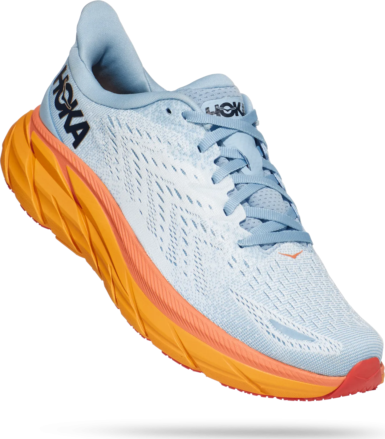 Hoka Women's Clifton 8 Summer Song/Ice Flow | Buy Hoka Women's Clifton 8 Summer Song/Ice Flow here | Outnorth