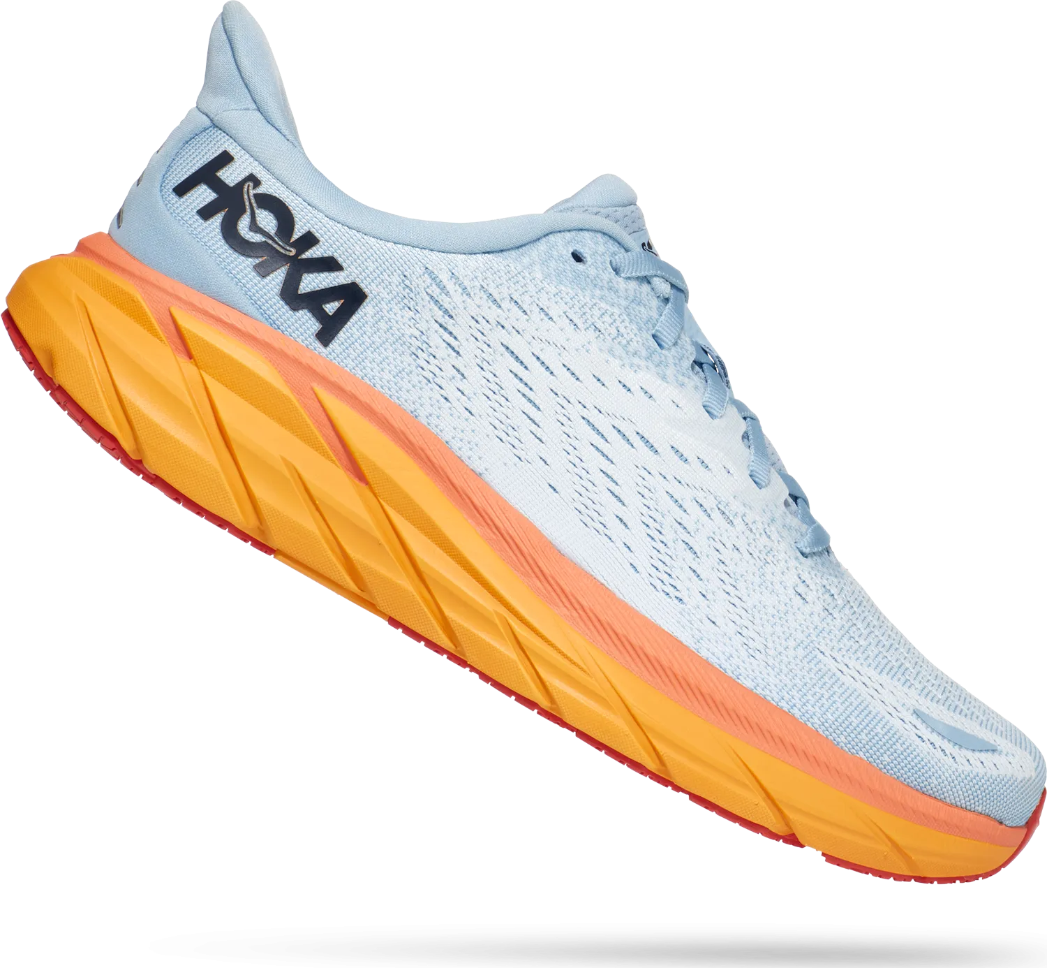 Hoka Women's Clifton 8 Summer Song/Ice Flow | Buy Hoka Women's Clifton 8 Summer Song/Ice Flow here | Outnorth