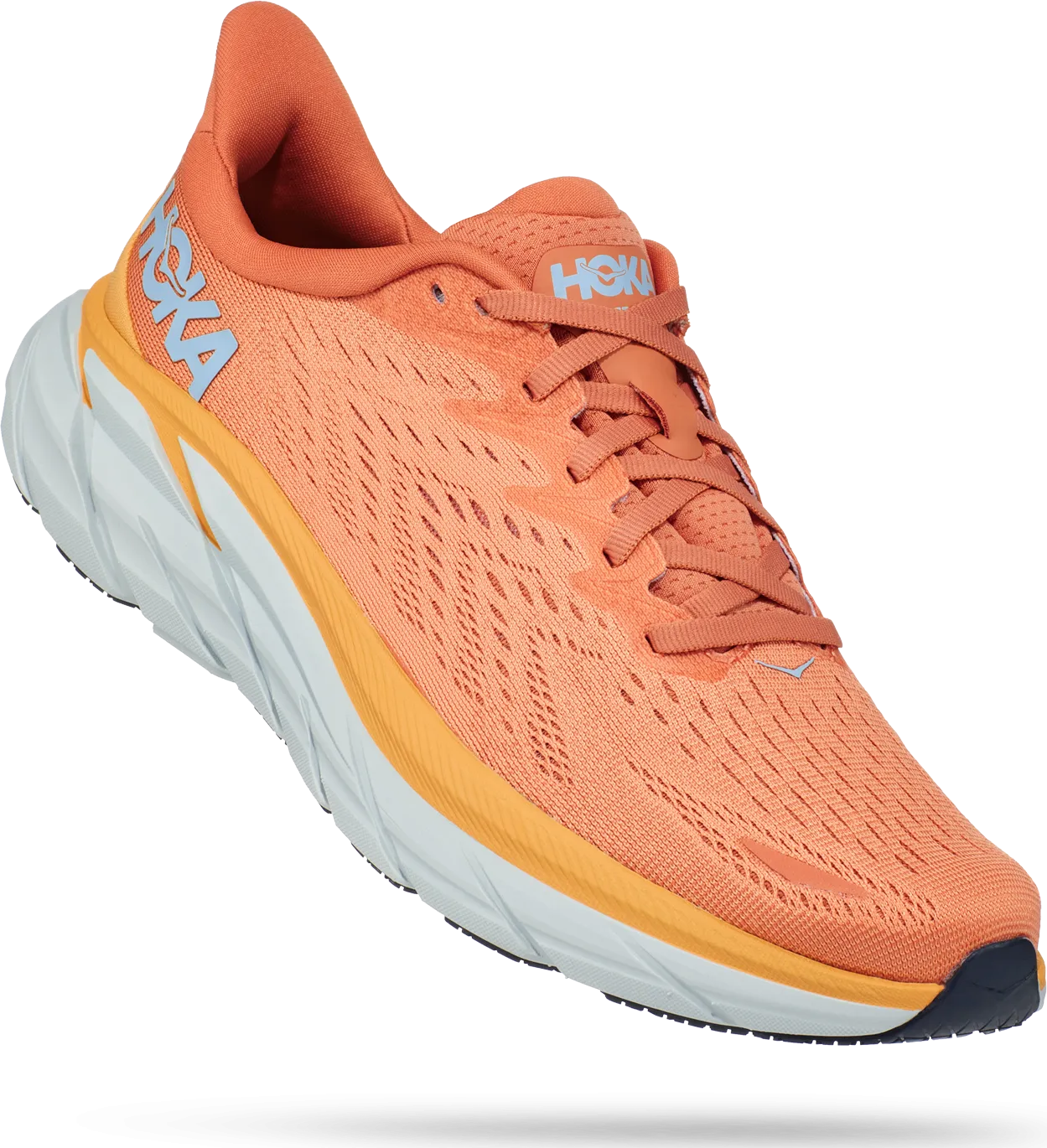 Hoka Women's Clifton 8 Sun Baked/Shell Coral | Buy Hoka Women's Clifton 8 Sun Baked/Shell Coral here | Outnorth