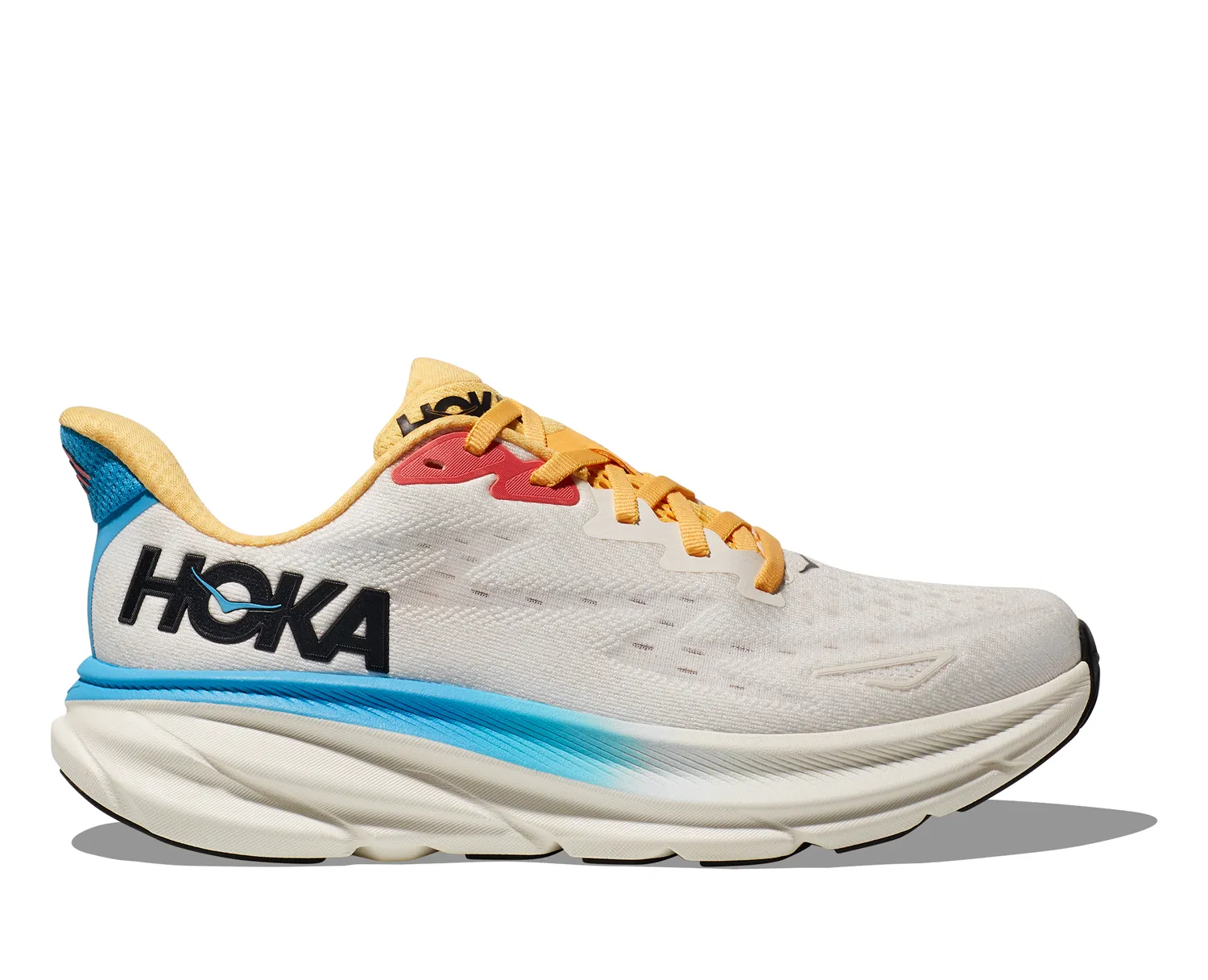 Hoka Women's Clifton 9 Blanc De Blanc/Swim Day | Buy Hoka Women's Clifton 9 Blanc De Blanc/Swim Day here | Outnorth