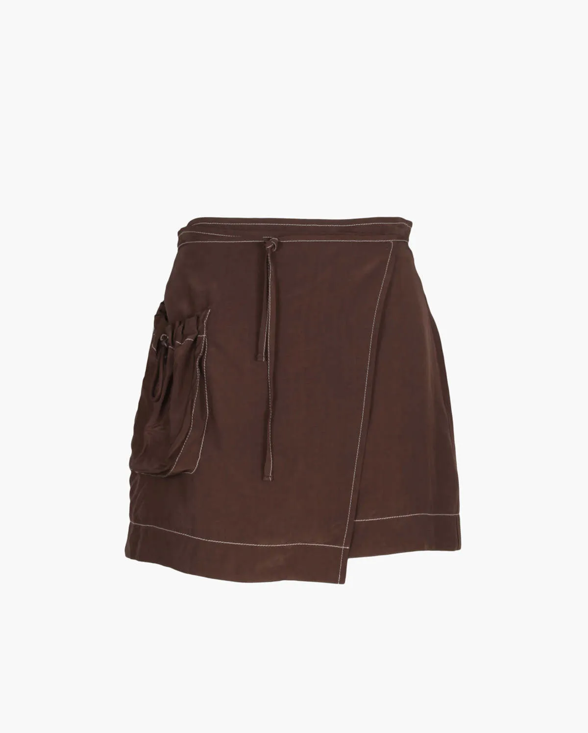 Jamilla Skirt - Viscose Brown