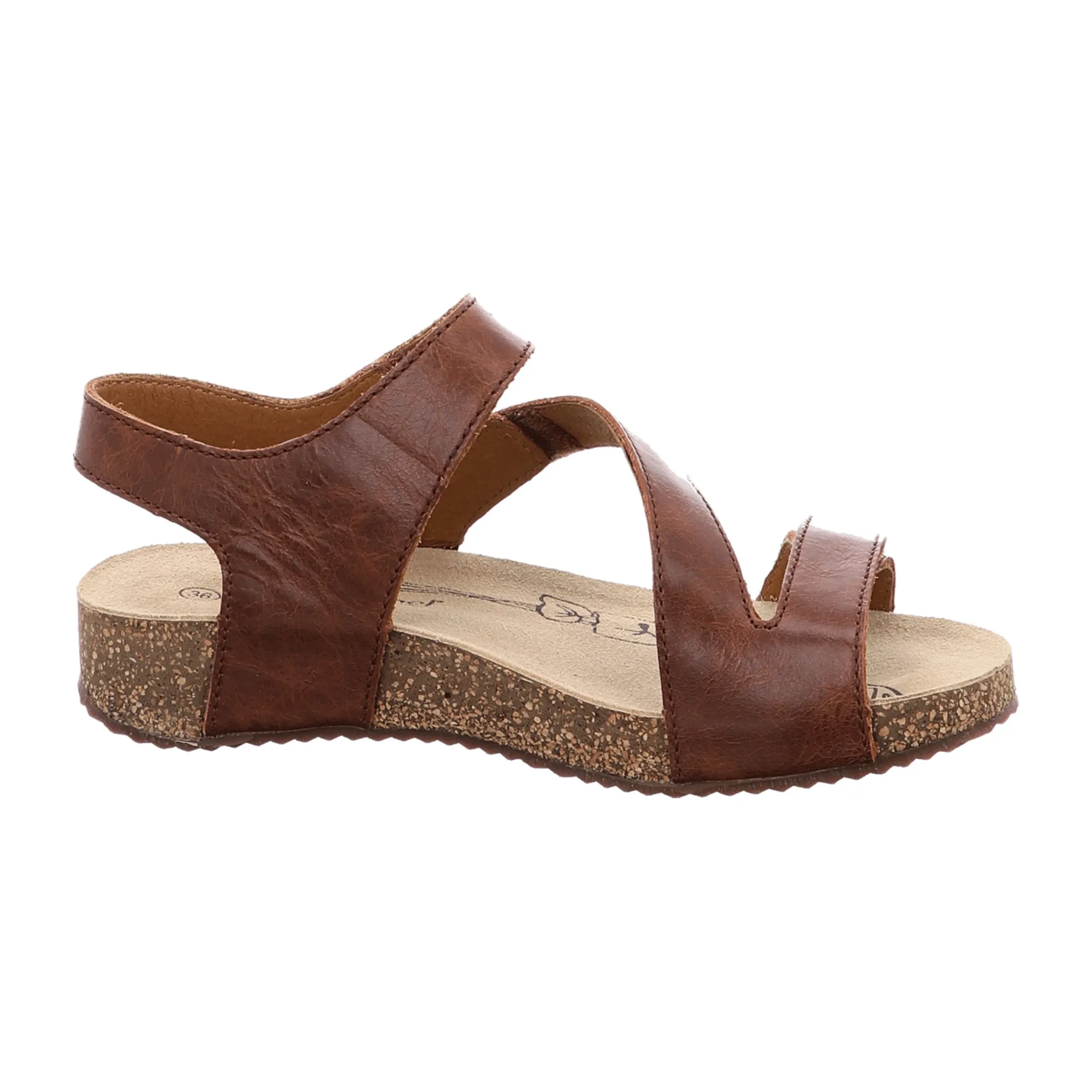 Josef Seibel Tonga 25 Camel Sandals for Women in Brown