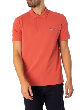 Lacoste Classic Logo Polo Shirt - Rose