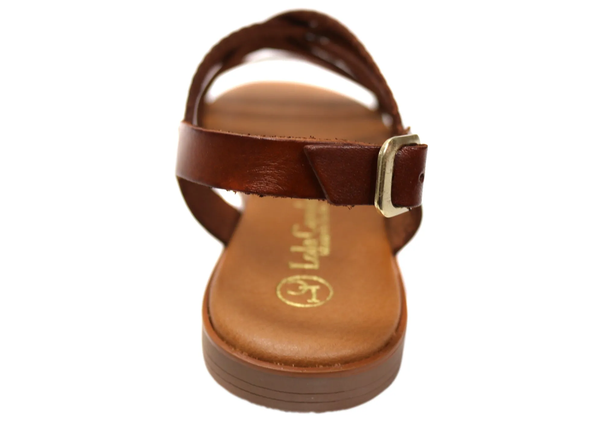 Lola Canales Amaze Womens Comfortable Leather Sandals Made In Spain