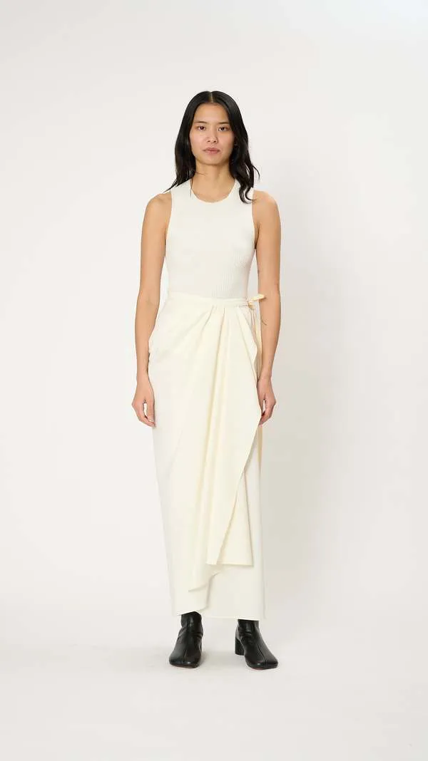 Long Skirt - Off White