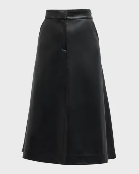 Louise Vegan Leather Skirt