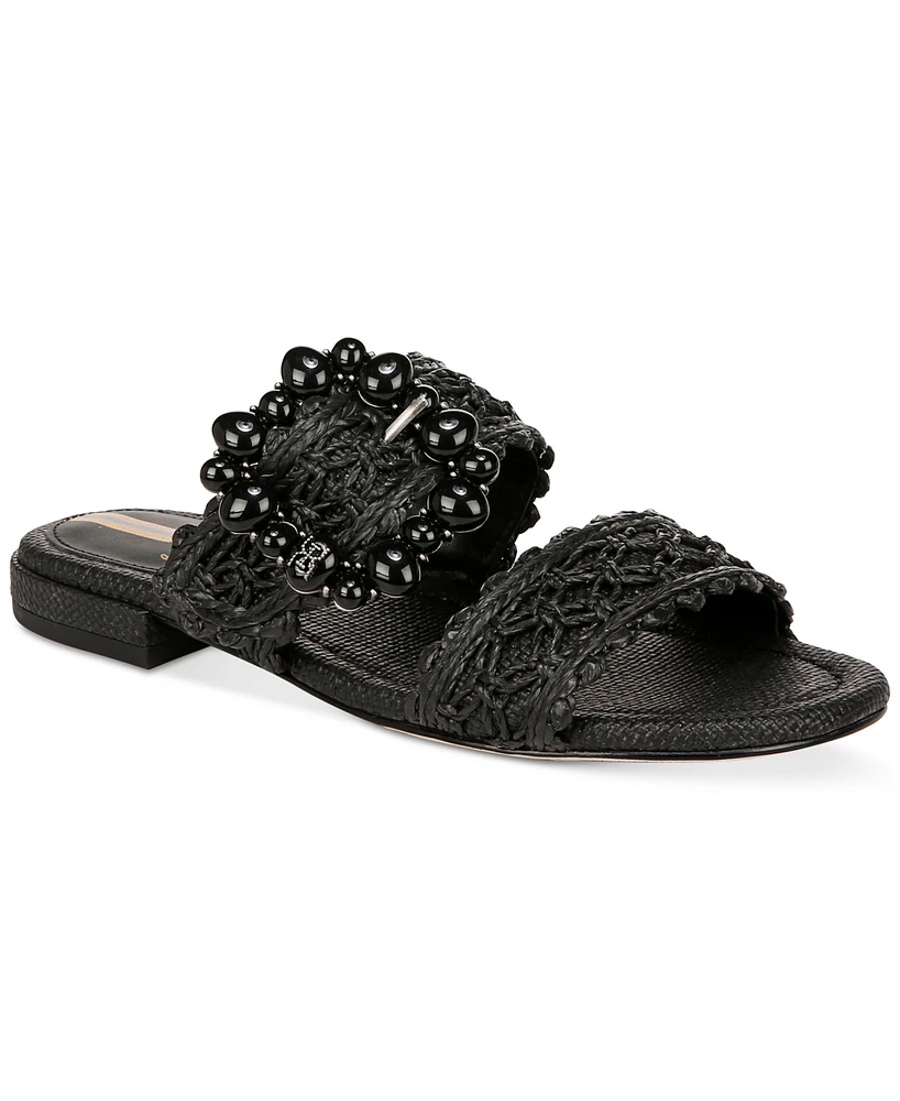 Macy's Sam Edelman Elisa Embellished Buckle Double Band Sandals