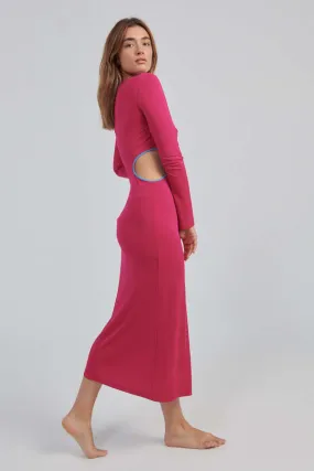 Maxi Dress - Magenta