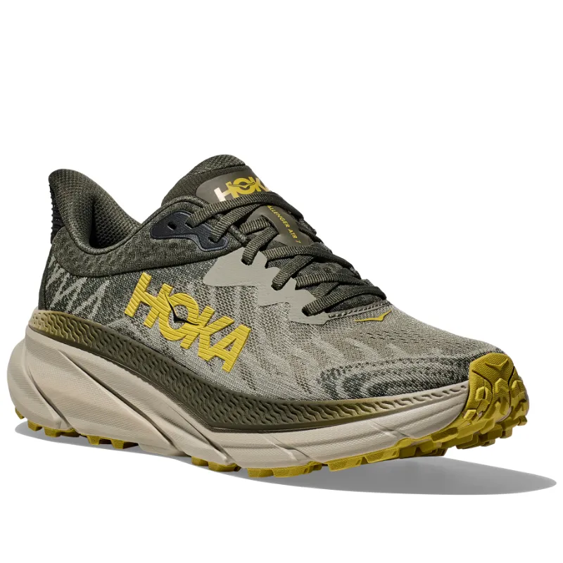 Men’s HOKA Challenger 7 – Olive Haze/Forest Cover (OZF)