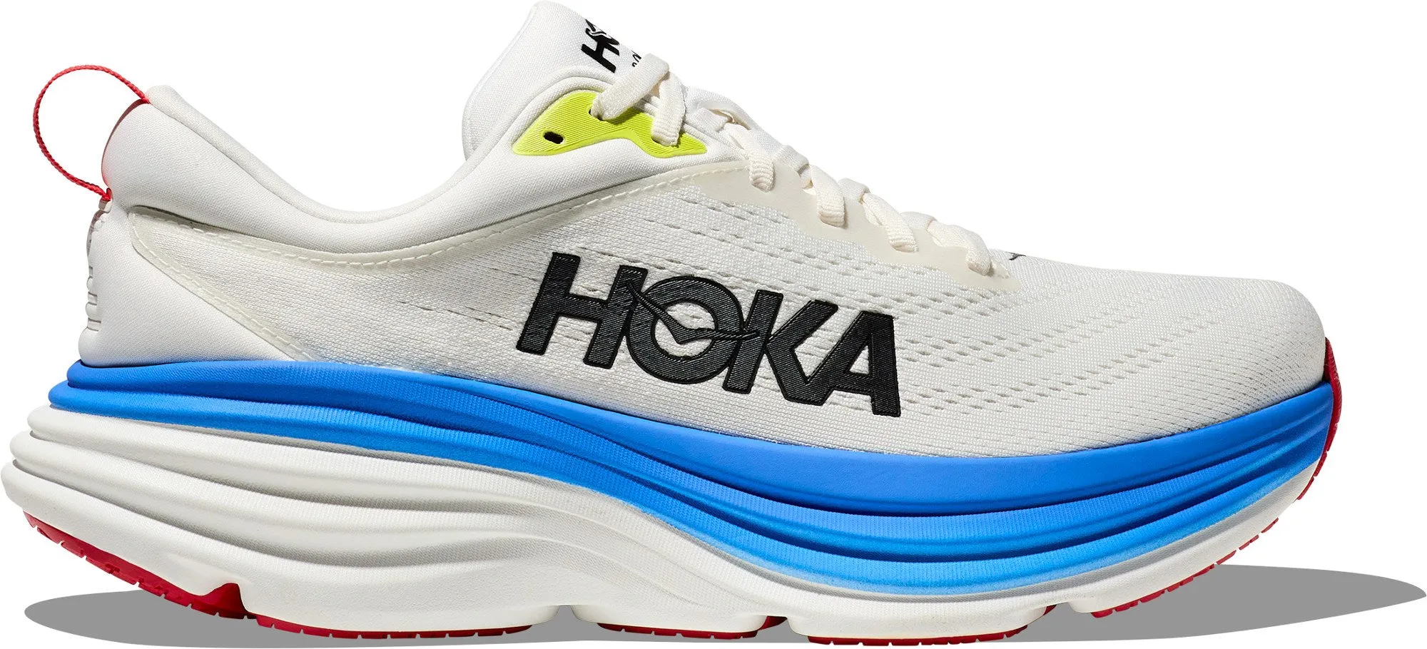 MEN'S HOKA BONDI 8 | BLANC DE BLANC / VIRTUAL BLUE