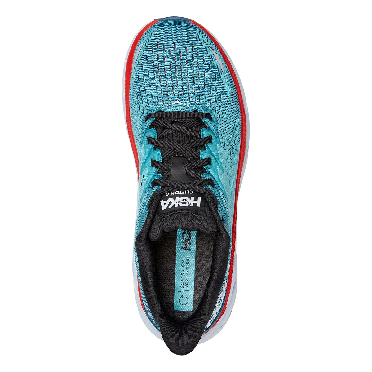 MEN'S HOKA CLIFTON 8 | REAL TEAL / AQUARELLE