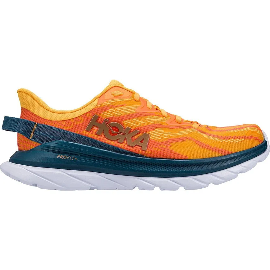 Men's Hoka One One Mach Supersonic, Radiant Yellow/Camellia, 13 D Medium