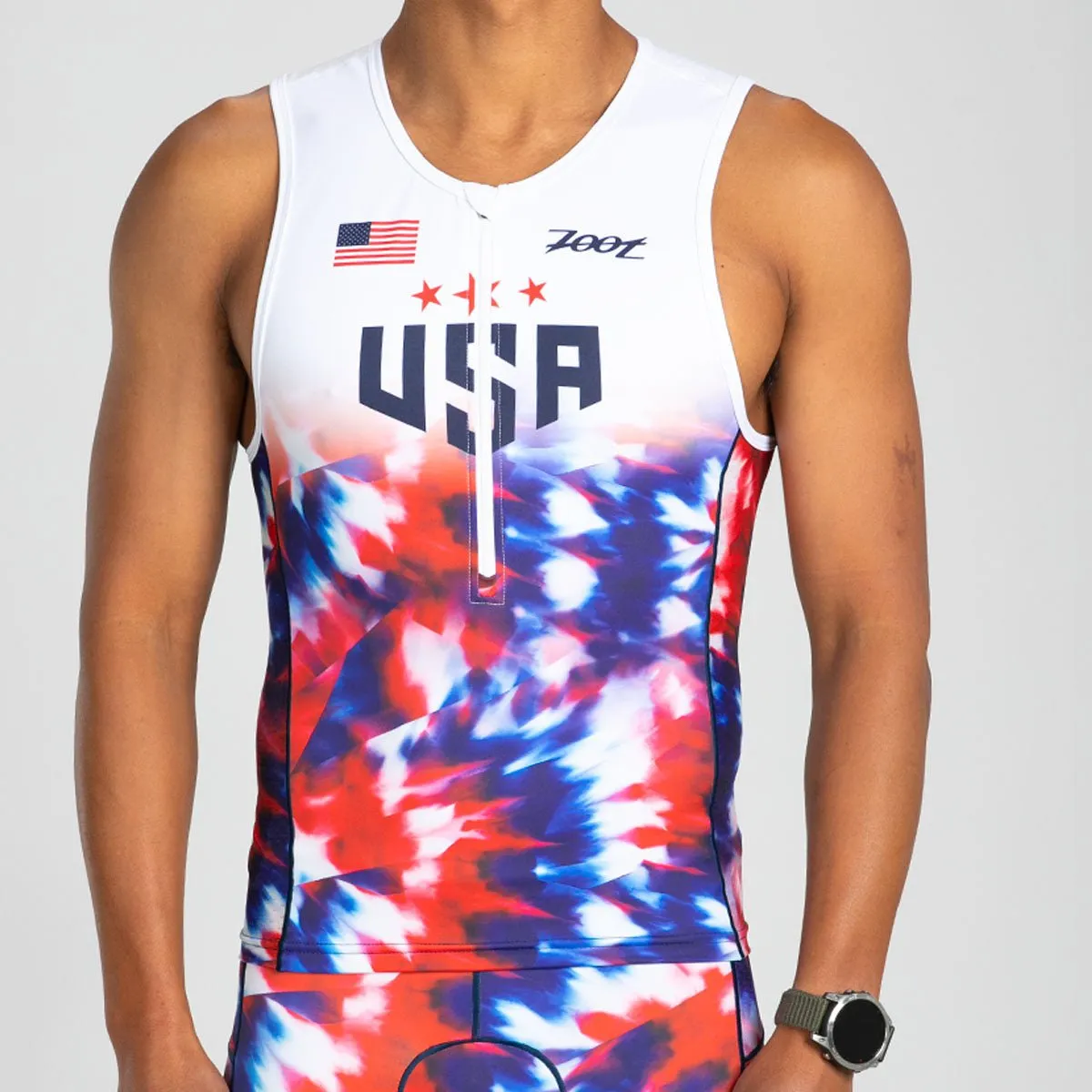 Men's Ltd Tri Tank - Freedom