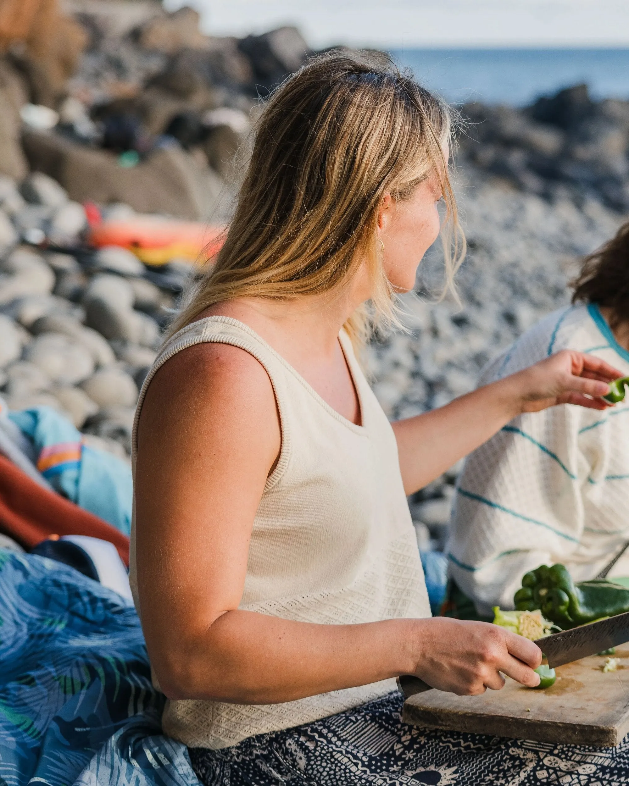 Migrate Organic Knitted Tank Top