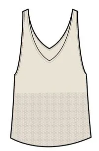 Migrate Organic Knitted Tank Top