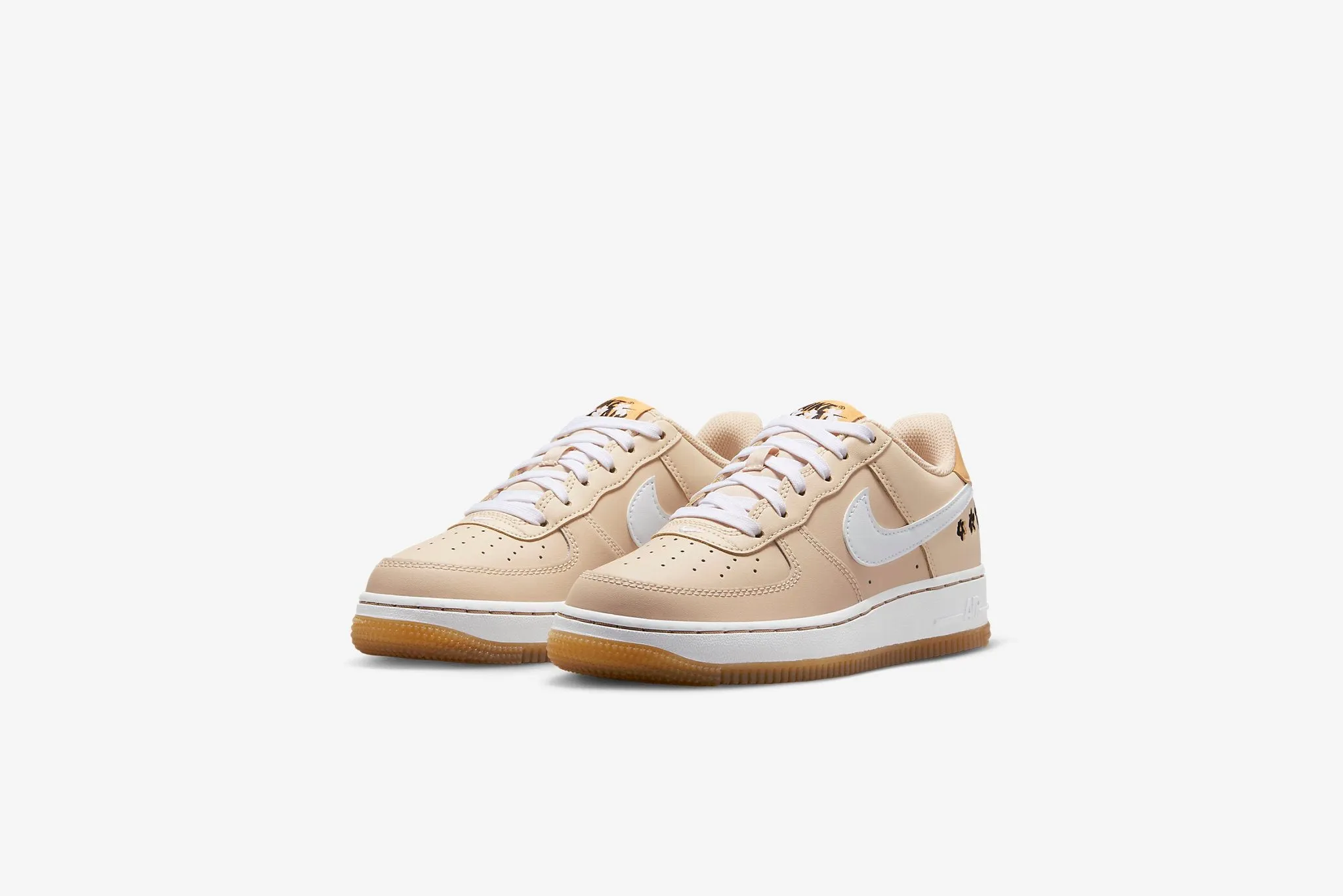 Nike Air Force 1 GS - Sanddrift / Twine / Black