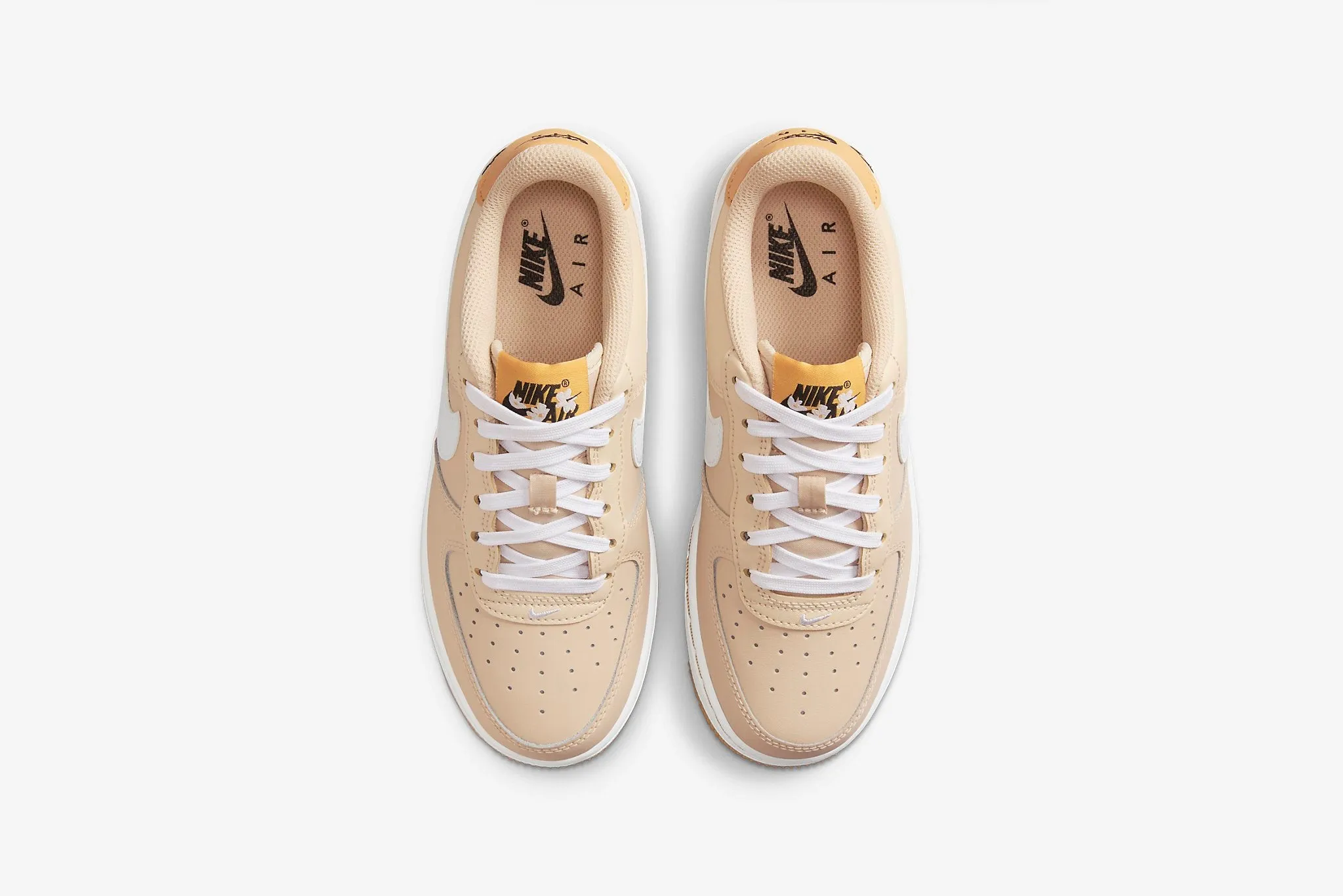 Nike Air Force 1 GS - Sanddrift / Twine / Black