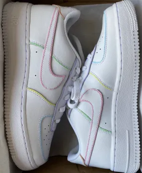 Nike Air Force 1 X Pastel Cartoon Outline