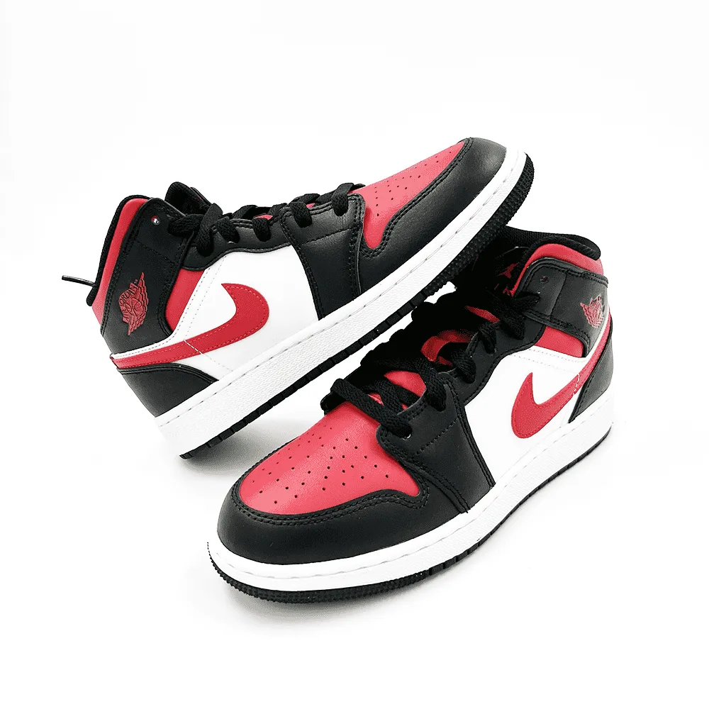 Nike Air Jordan 1 Mid Alternate Bred Toe (GS)