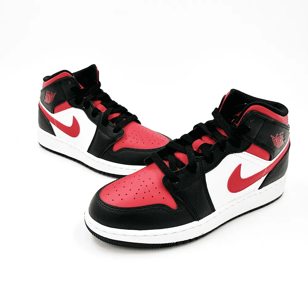 Nike Air Jordan 1 Mid Alternate Bred Toe (GS)