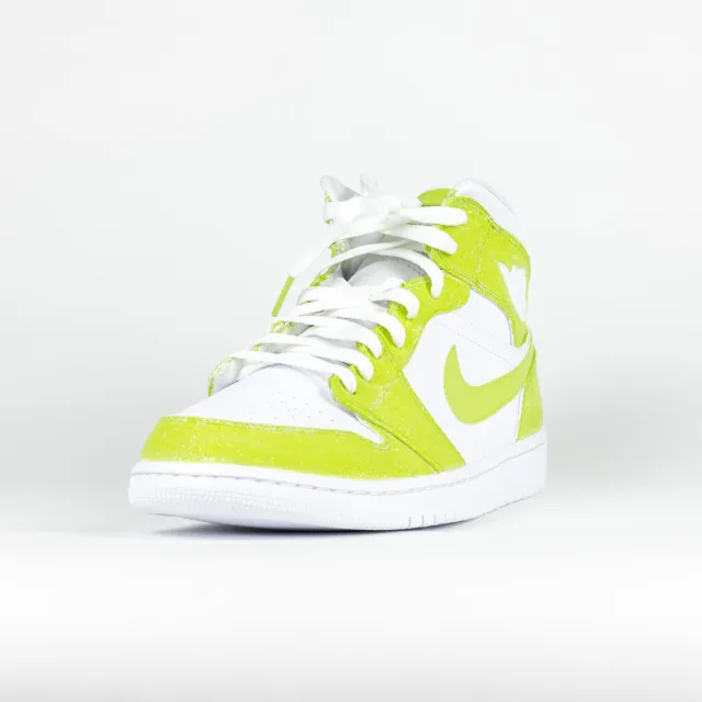 Nike Air Jordan 1 Mid Custom 'Keylime Sponge' Edition