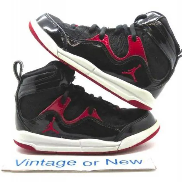 Nike Air Jordan Flight Tr '97 Black Gym Red White PS 201...