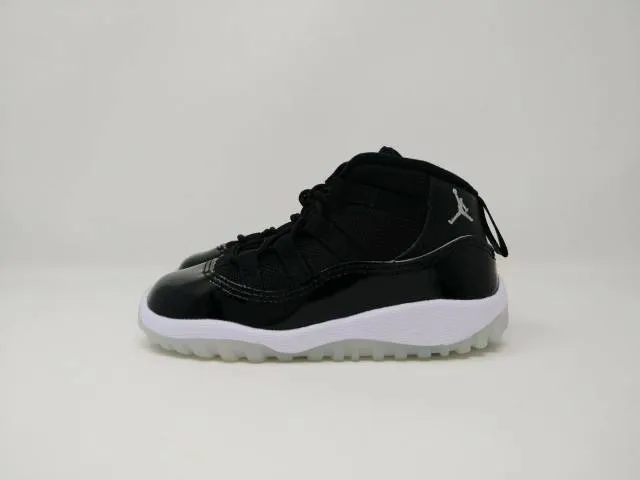 Nike air jordan retro xi 11 25th anniversary jubilee black td toddler 378040-011