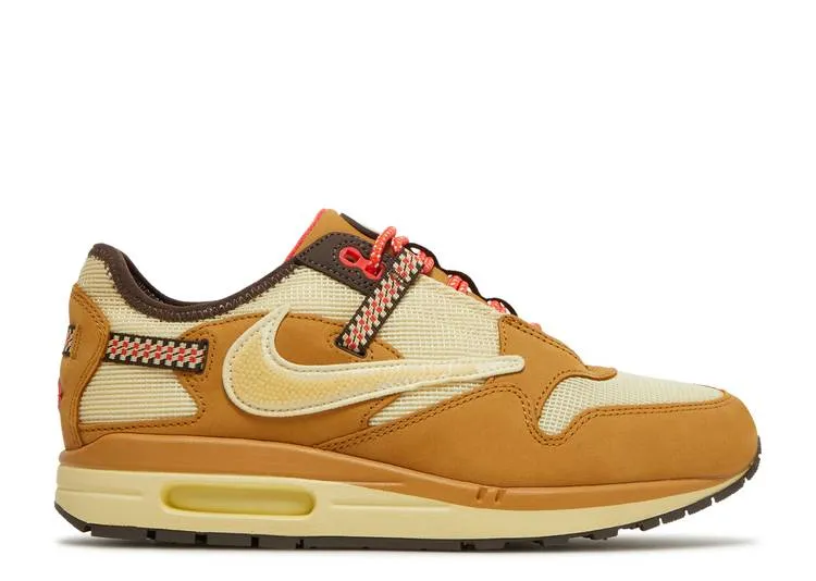 Nike Air Max 1 Travis Scott Cactus Jack Wheat Lemon Drop