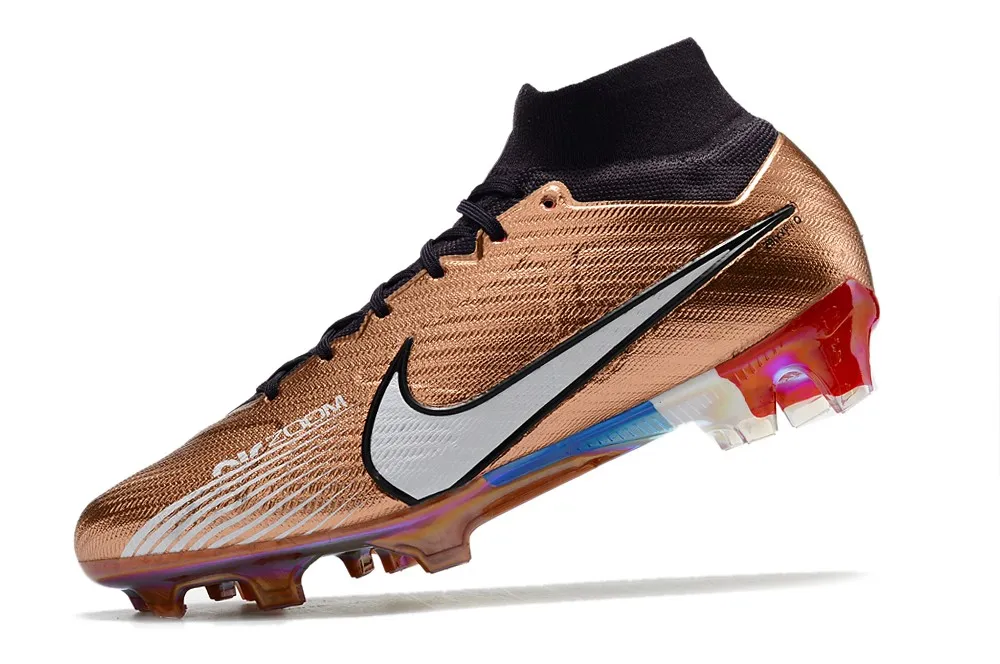 Nike Air Zoom Mercurial Superfly 9 Elite FG Kylian Mbappe Generation - Metallic Copper/Metallic Gold