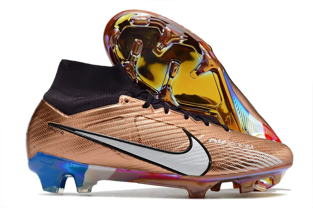 Nike Air Zoom Mercurial Superfly 9 Elite FG Kylian Mbappe Generation - Metallic Copper/Metallic Gold