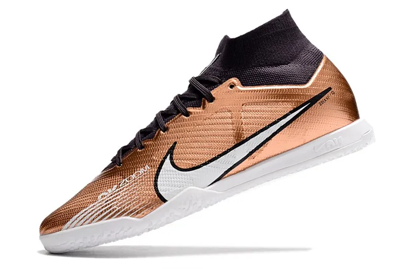 Nike Air Zoom Mercurial Superfly 9 Elite Indoor Generation Pack - Metallic Copper/Metallic Gold