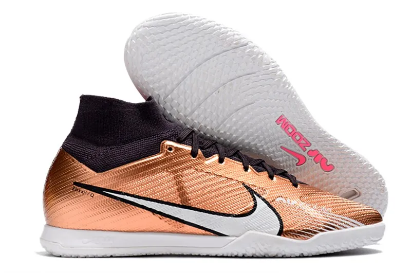 Nike Air Zoom Mercurial Superfly 9 Elite Indoor Generation Pack - Metallic Copper/Metallic Gold