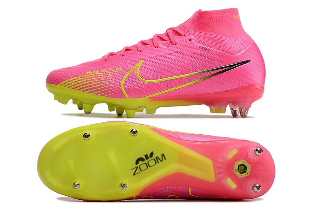 Nike Air Zoom Mercurial Superfly 9 Elite SG-Pro Anti-Clog Luminous Pack - Pink Blast/Volt/Gridiron