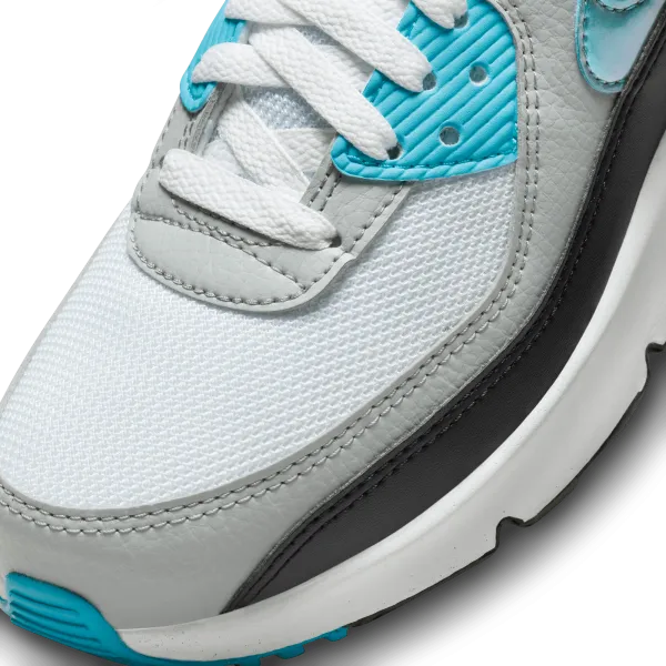 Nike - Boy - GS Air Max 90 - White/Blue Lightning