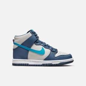 Nike Dunk High (GS) Grey Blue