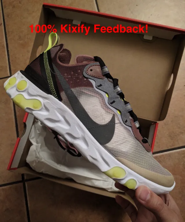 Nike react element 87 desert sand