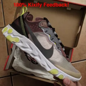 Nike react element 87 desert sand