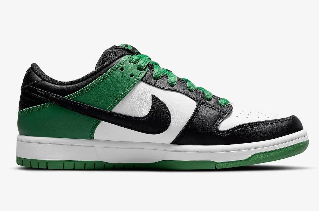 Nike SB Dunk Low Classic Green White Black BQ6817-302