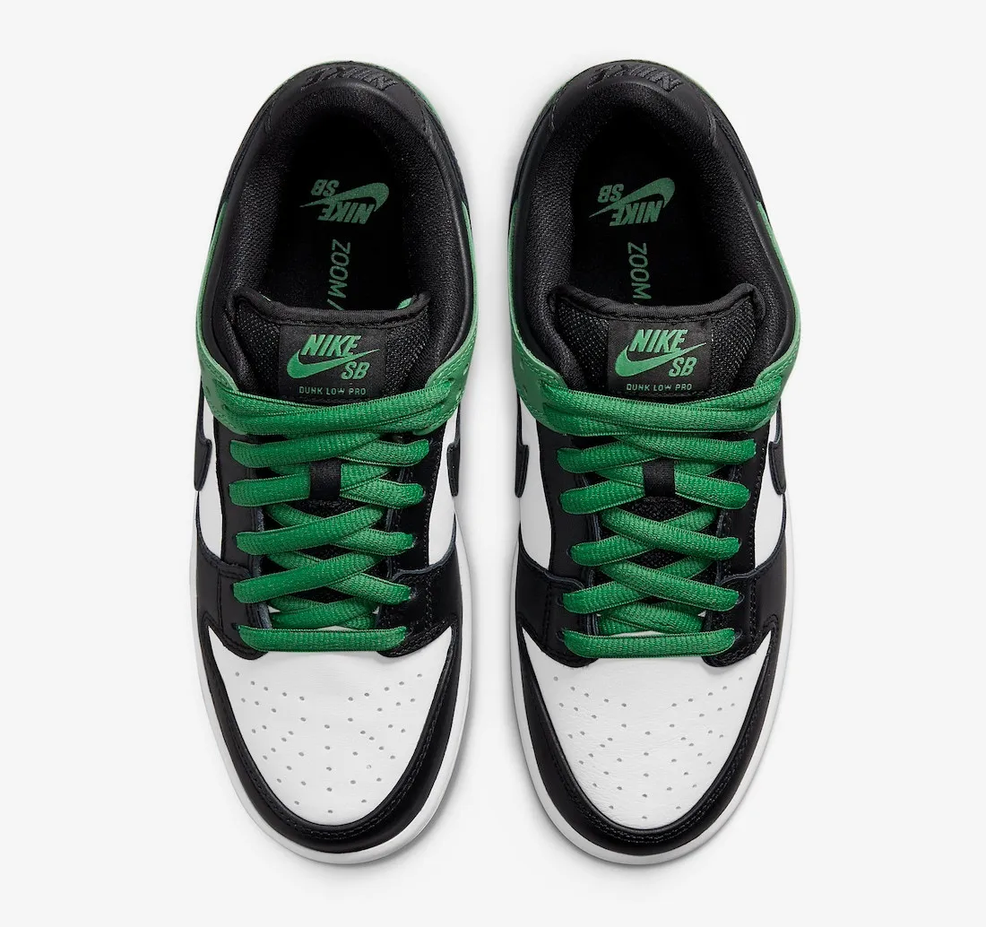 Nike SB Dunk Low Classic Green White Black BQ6817-302