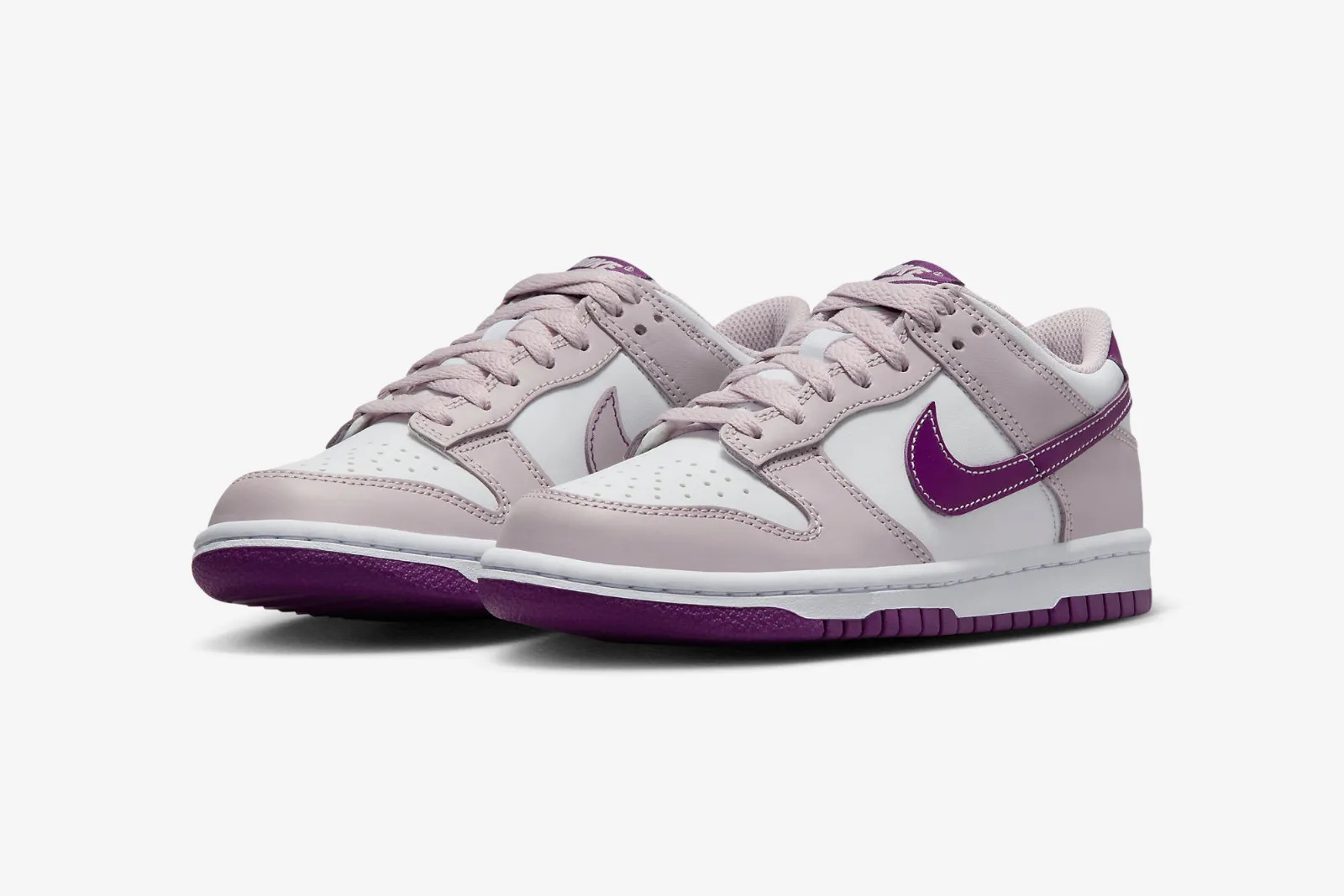 Nike SB Dunk Low GS Light Mauve Plum White Platinum Violet Viotech FB9109-104