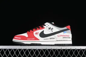 Nike SB Dunk Low Off White Grey Red Black MU0232-367