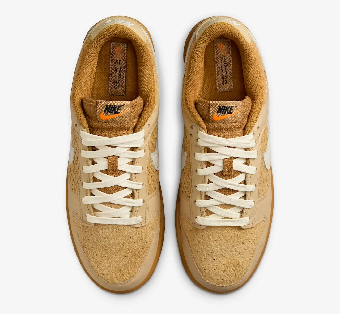 Nike SB Dunk Low Waffle Wheat Coconut Milk Sesame Total Orange FZ4041-744