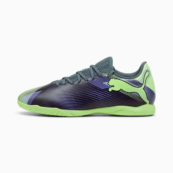 PUMA Future 7 Play Indoor (Gray/Purple/Green)