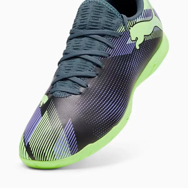 PUMA Future 7 Play Indoor (Gray/Purple/Green)