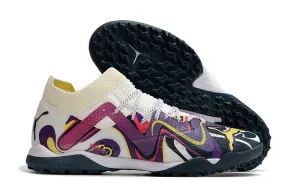 Puma Future Ultimate Cage TT Creativity - White/Team Violet/Fluro Yellow