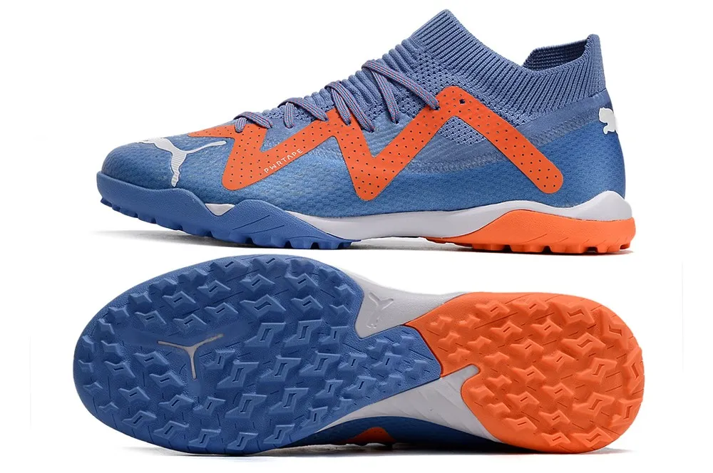 Puma Future Ultimate Cage TT Supercharge - Blue Glimmer/White/Ultra Orange