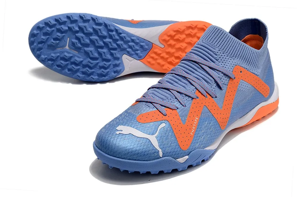 Puma Future Ultimate Cage TT Supercharge - Blue Glimmer/White/Ultra Orange