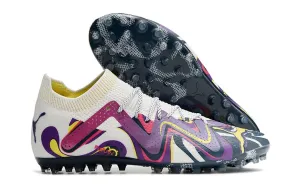 Puma Future Ultimate MG Creativity - White/Team Violet/Fluro Yellow