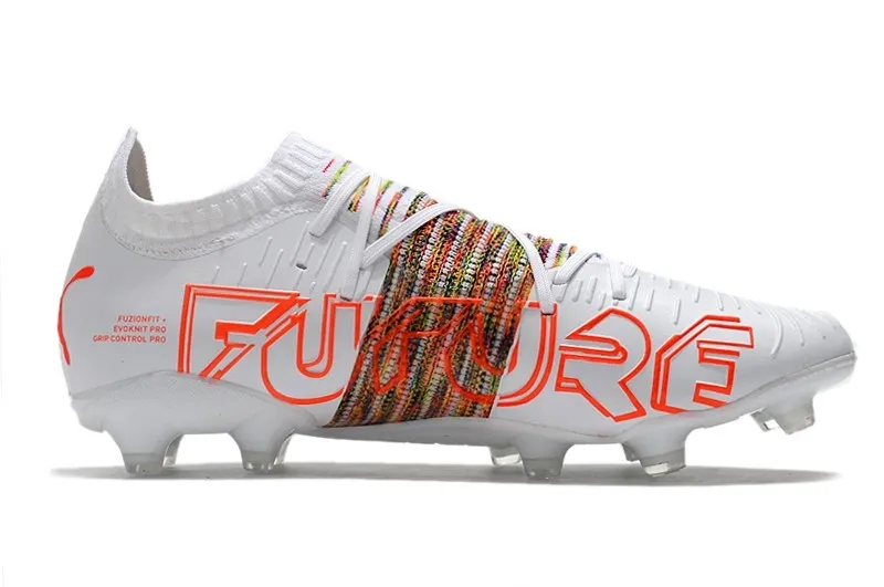 PUMA Future Z 1.1 FG/AG 'Spectra Park' - White / Red Blast